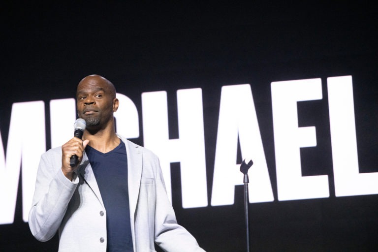 Michael Jr. at the 35th Annual Christian Prayer Lunch
